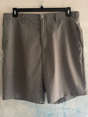 Men's Golf Performance Shorts Cutter & Buck Athleisure Technical Gray size 36